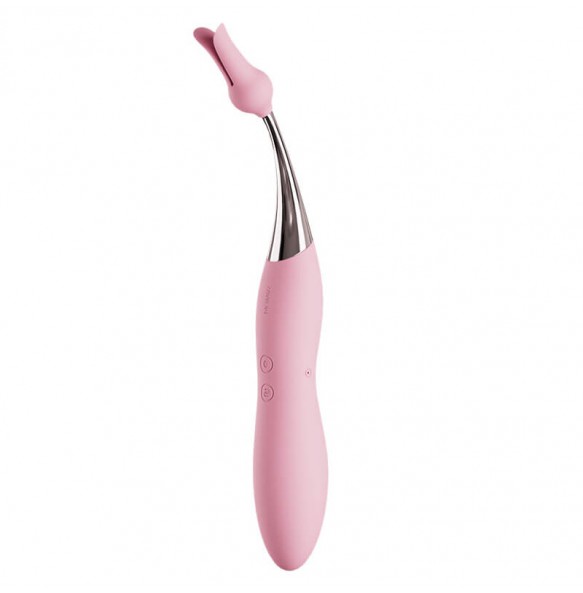 USA SVAKOM - Beatrice Double-Head Vibration Clitoral Tip Stimulator (Chargeable - Pink)